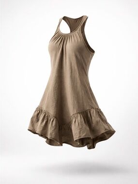 Summer Eyeshadow Brown Tank Top